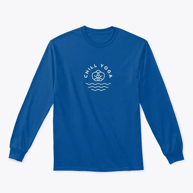 Long Sleeve tee - white logo