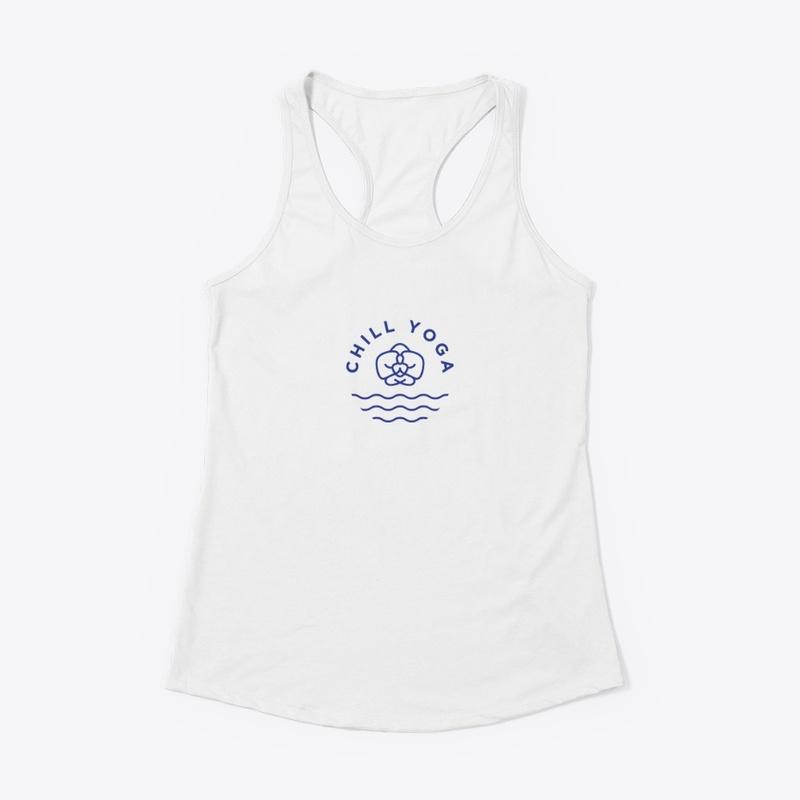 Women's Racer Back Tee -  cobalt